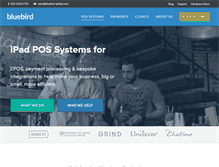 Tablet Screenshot of bluebird-global.com